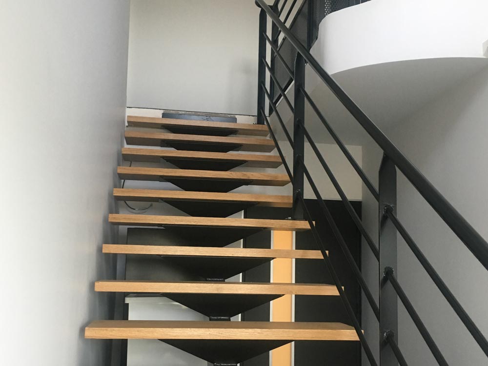 escaliers menuisier 16 Aigre Charente